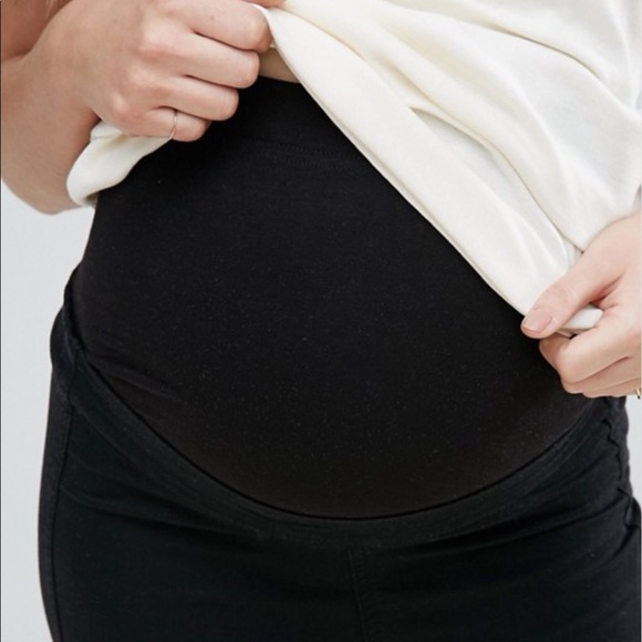 Motherhood Maternity Denim - Skinny Black Maternity Jeans